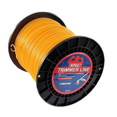 Runde quadratische Trimmerlinie 2. 0 mm 2.4mm 2.7 mm 3. 0 mm 3.5 mm rund 5lb 1 kg